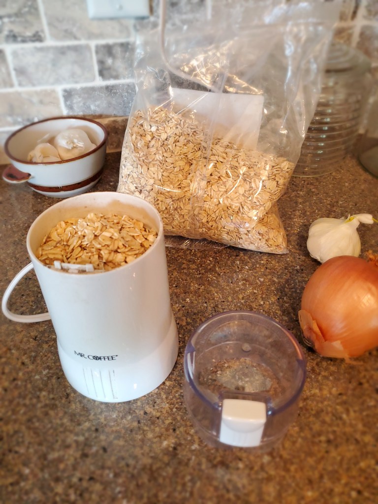 Oatmeal in a Coffee grinder