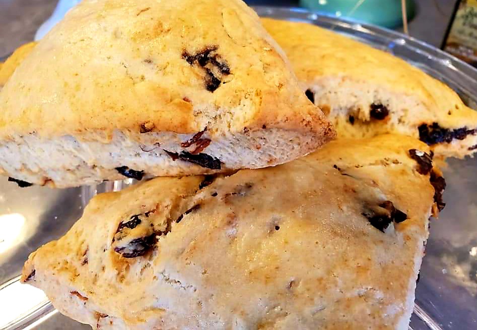 Cherry Almond Scones