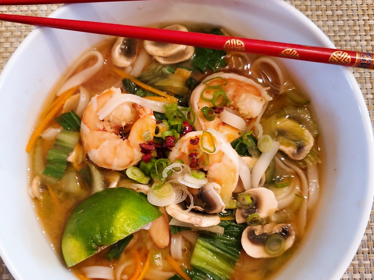 Spicy Asian Noodle&nbsp;Soup